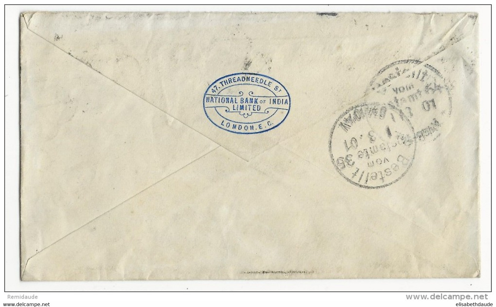 1901 - GB - ENVELOPPE ENTIER POSTAL PRIVEE De LONDON Pour BERLIN - Briefe U. Dokumente