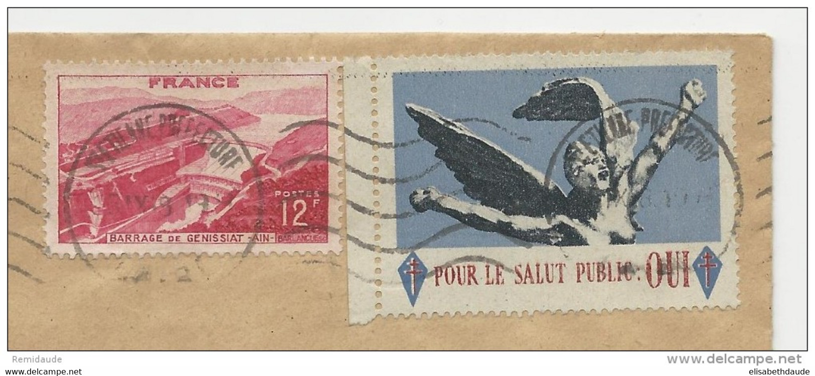 1948 - VIGNETTE Pour Le SALUT PUBLIC SUR ENVELOPPE NON ADRESSEE - COTE MAYER "LIBERATION" Pour OBLITERE = 225 EURO - Liberation