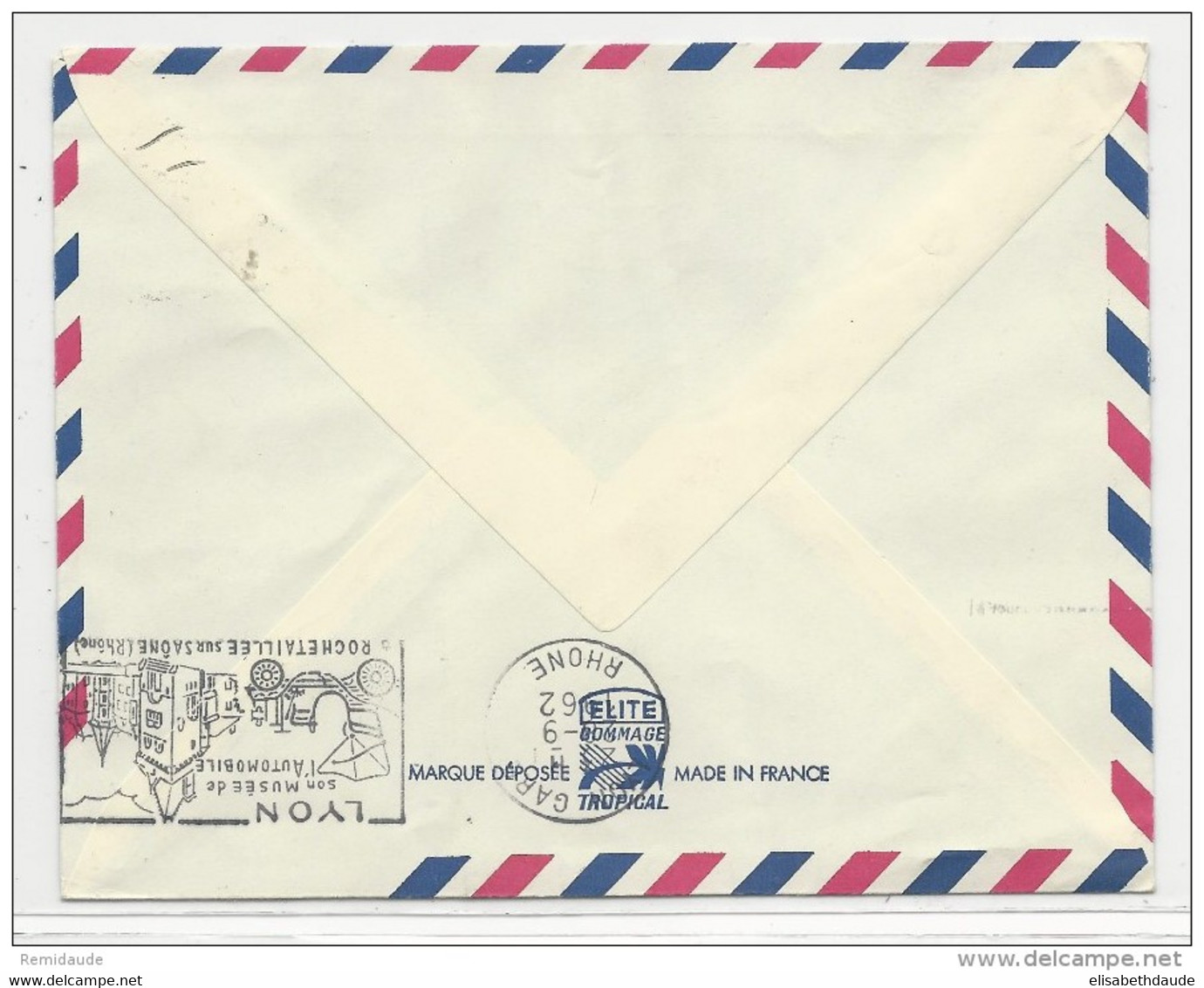 1962 - ETAT ALGERIEN - ENVELOPPE De ALGER Avec TIMBRES FRANCAIS MEDEA SURCHARGES - Algerien (1962-...)