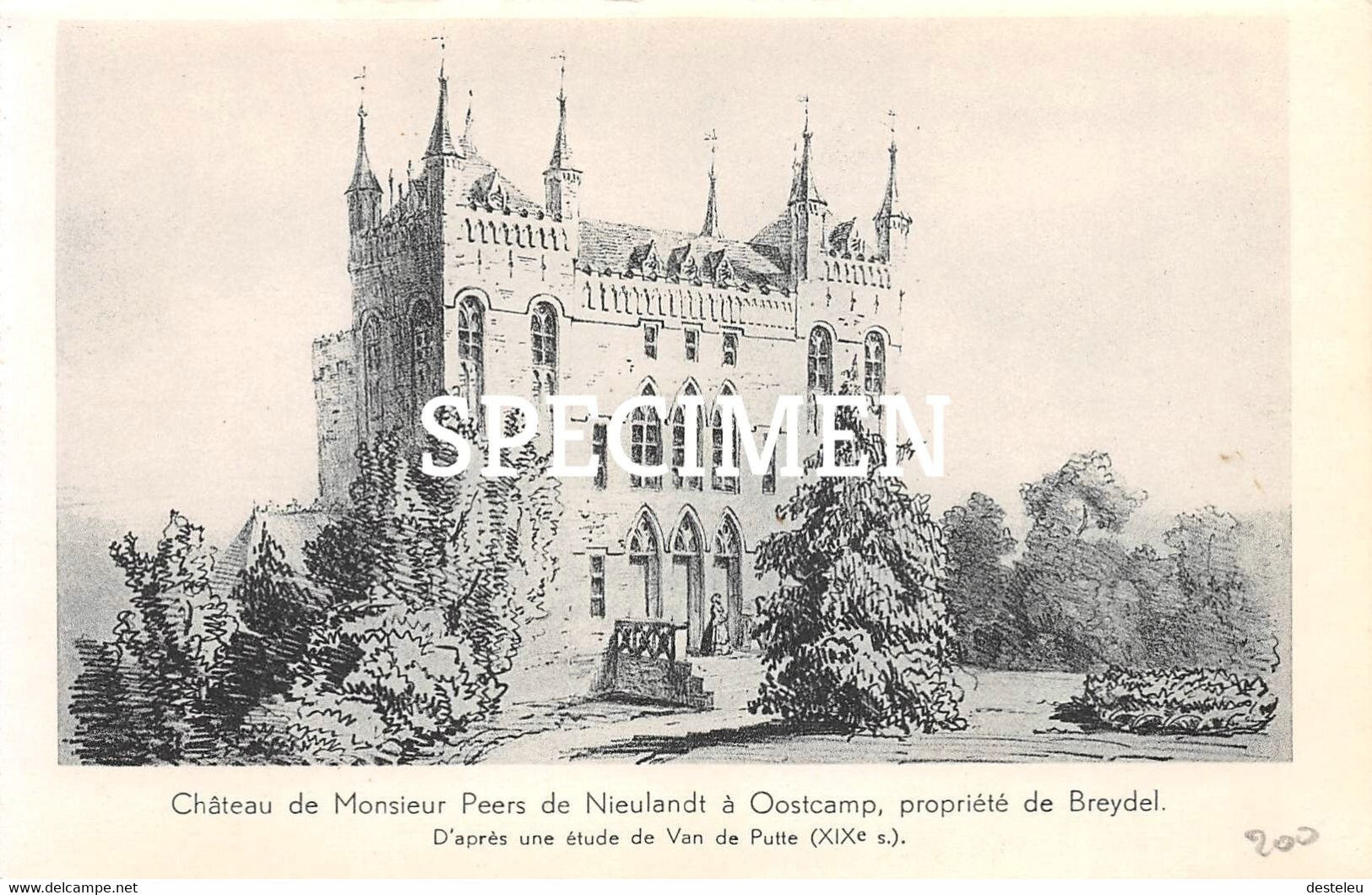 Château De Monsieur Peers De Nieulandt  - Oostkamp - Oostkamp