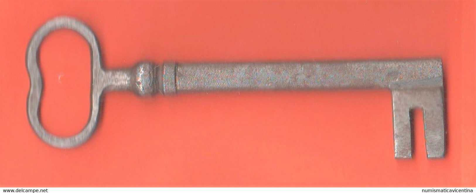 Chiavi Antiche Chiave Ferro Battuto Fine 800 Ancient Keys Clés Anciennes Alte Schlüssel Llaves Antiguas - Ironwork