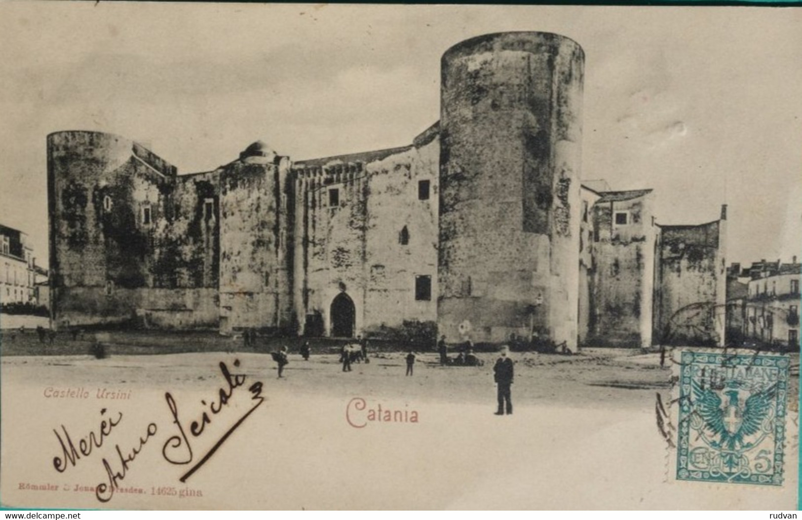 Catania - Castello Ursini 1902 - Catania