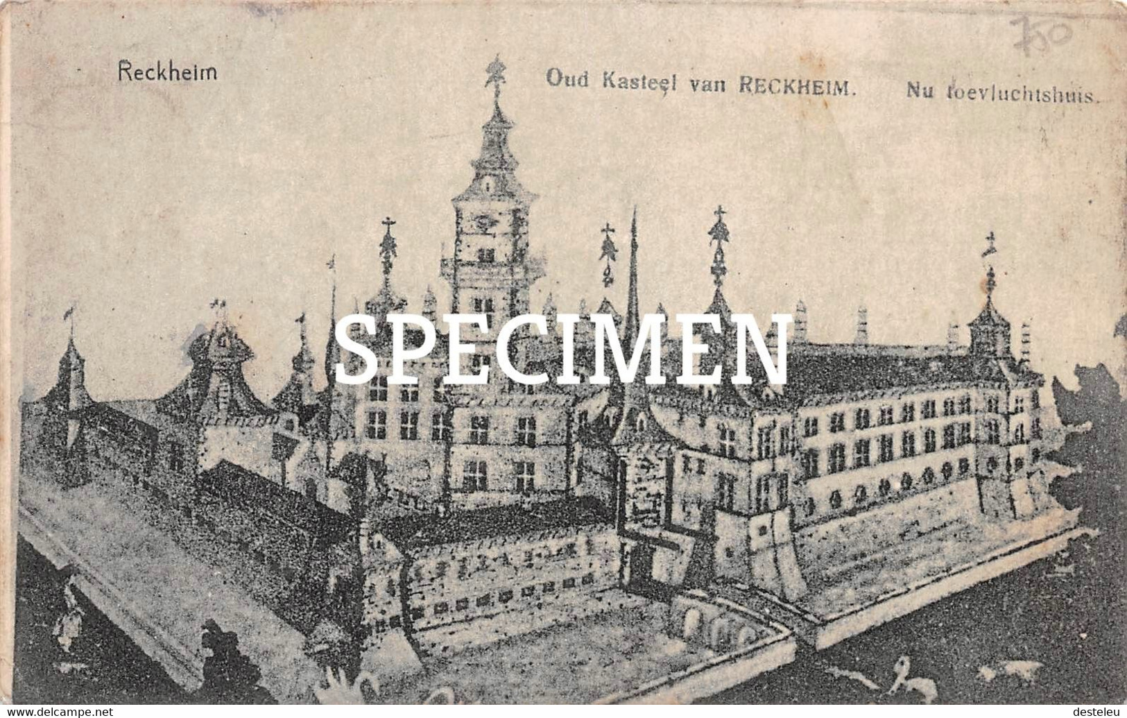 Oude Kasteel Van Reckheim Nu Toevluchtshuis - Rekem - Lanaken