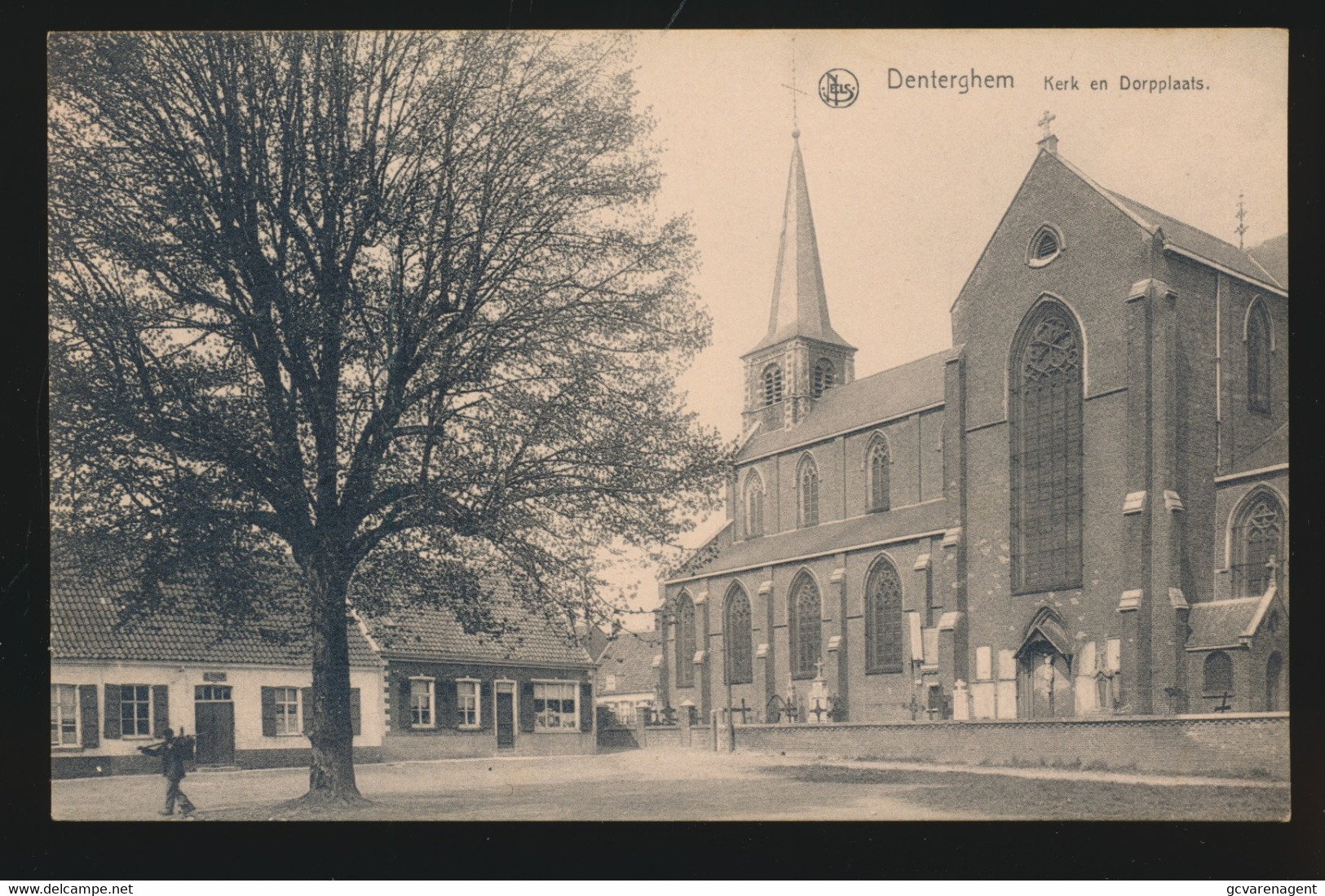 DENTERGEM  KERK EN DORPPLAATS - Dentergem