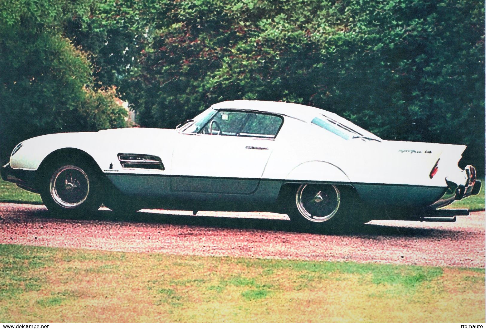 Ferrari 410 Superamerica Superfast  (1956)    -  Carte Postale Modern - Turismo