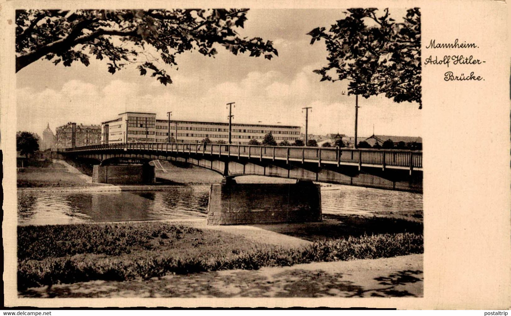 MANNHEIM ADOLF HITLER BRÜCKE. ALEMANIA GERMANY DEUTSCHLAND - Other & Unclassified