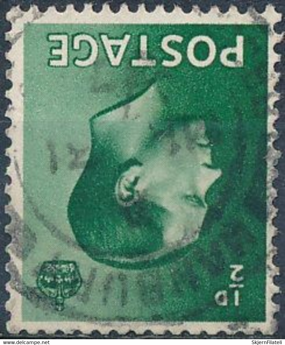 SG 457, Inverted Watermark - Used Stamps