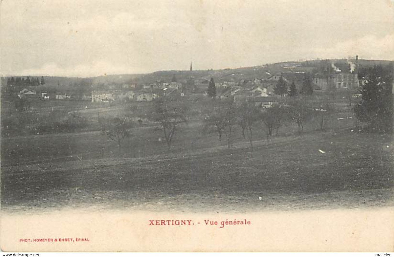 - Vosges -ref-B153- Xertigny - Vue Generale - - Xertigny