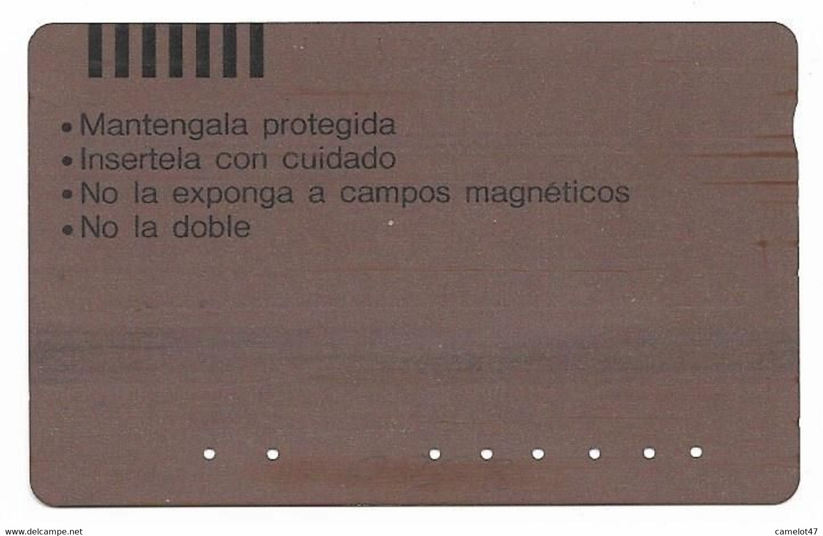 Colombia Tamura Used Phone Card, No Value, Collectors Item, # Colombia-9 - Colombia