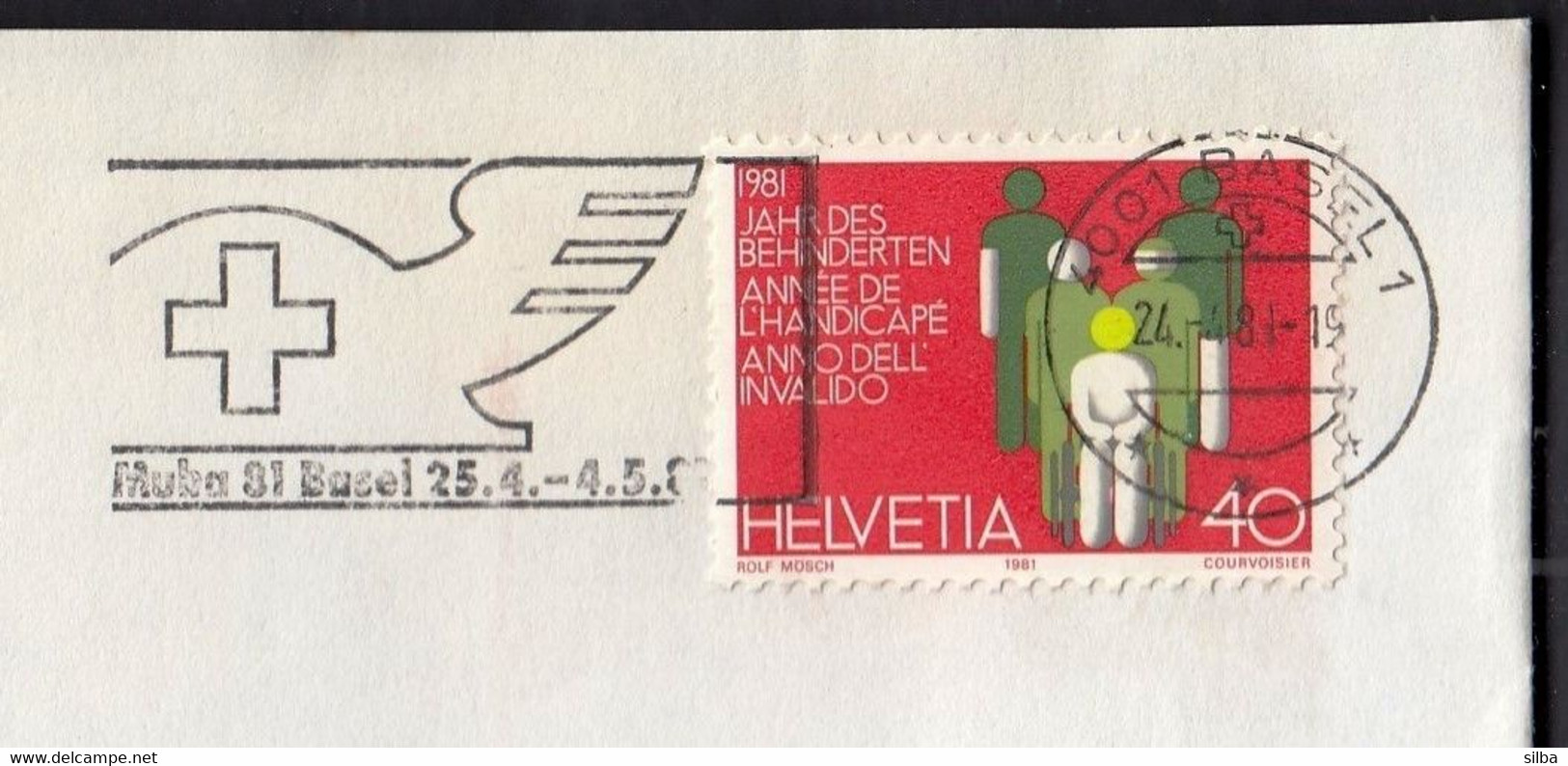 Switzerland Basel 1981 / MUBA 81 / Exposition / Trade Sample Fair, Mustermesse / Machine Stamp - Andere & Zonder Classificatie