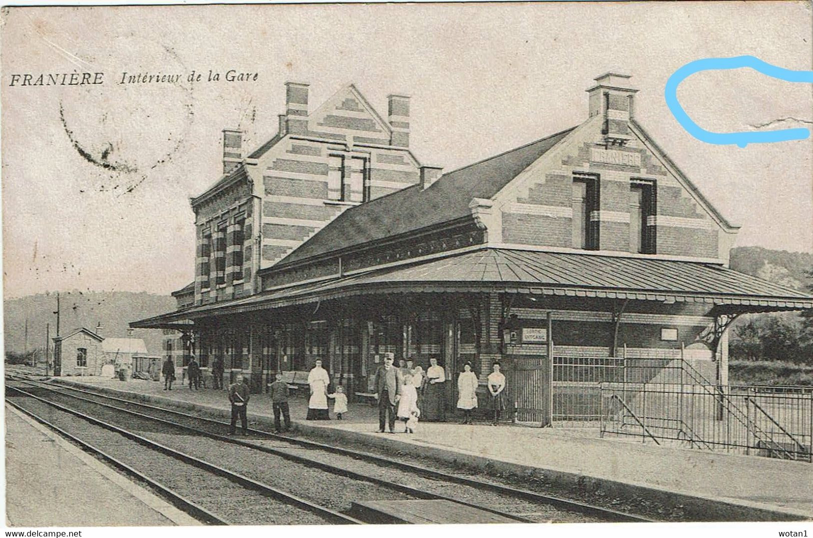 FRANIERE - Intérieur De La Gare - Floreffe