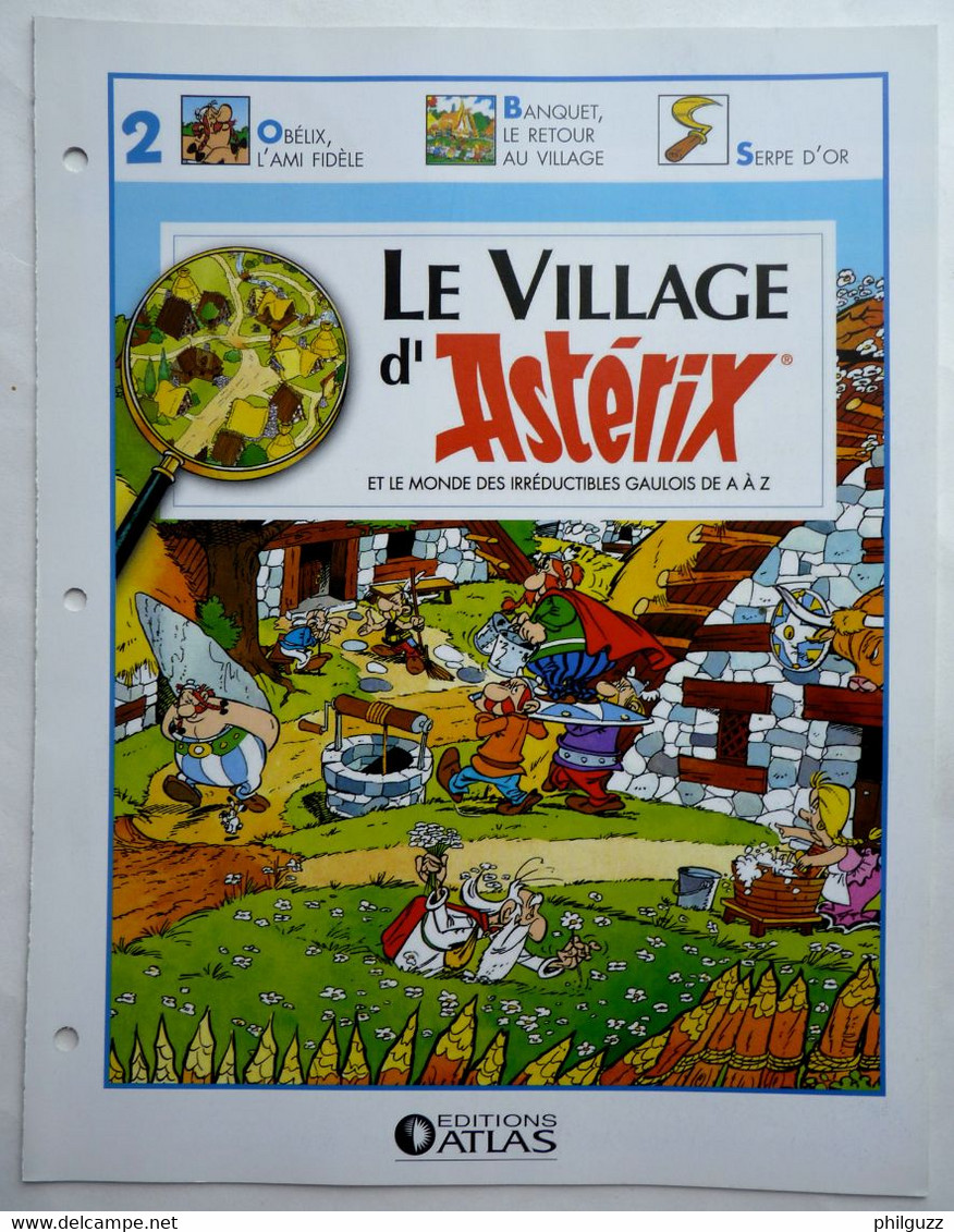 LIVRET ATLAS LE VILLAGE D'ASTERIX 2 - Little Figures - Plastic