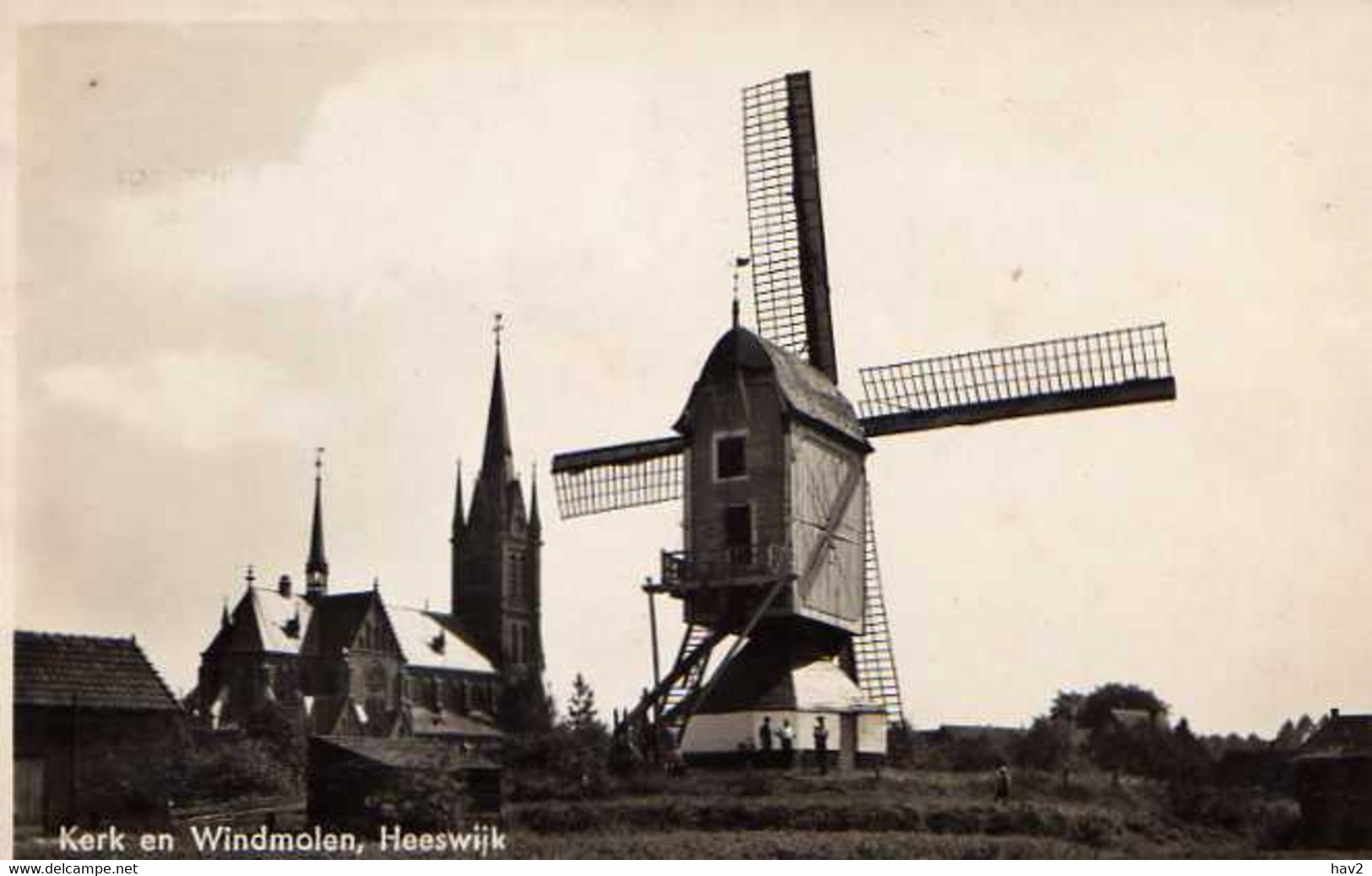 Heeswijk Kerk Molen  3632 - Other & Unclassified