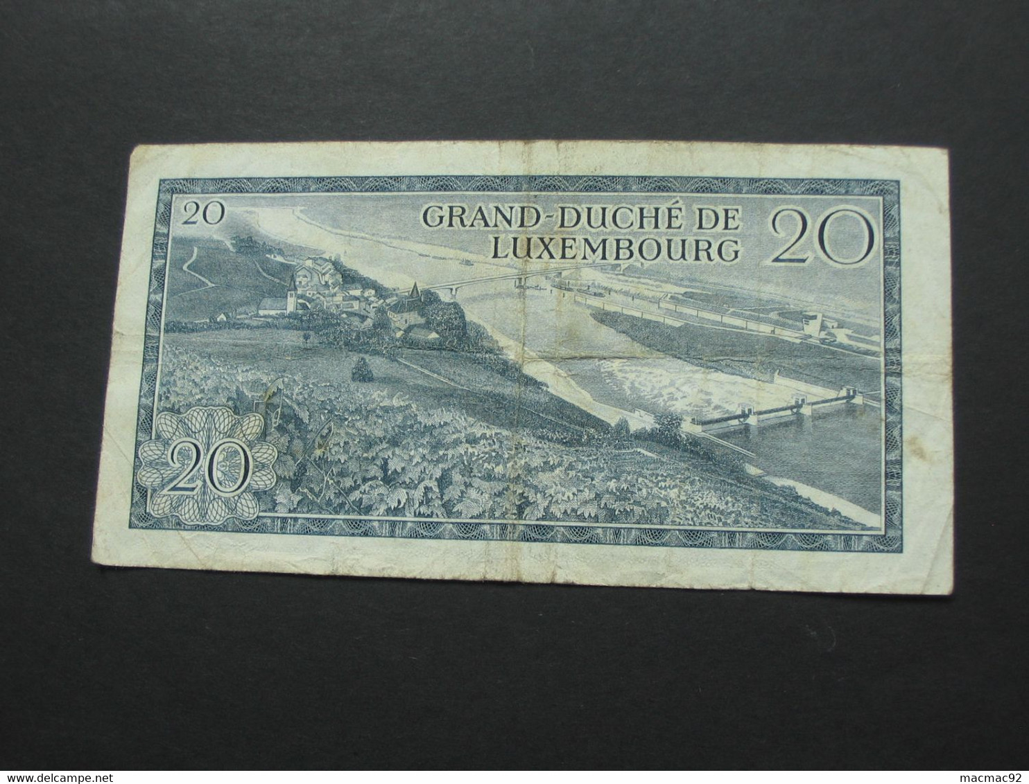 20 Francs GRAND DUCHE DE LUXEMBOURG 1966    **** EN  ACHAT IMMEDIAT  **** - Luxembourg