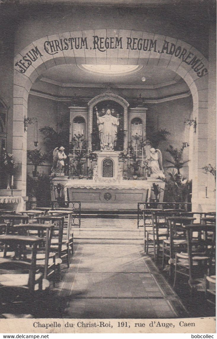 CAEN (Calvados): Chapelle Du Christ-Roi, 191 Rue D'Auge - Caen