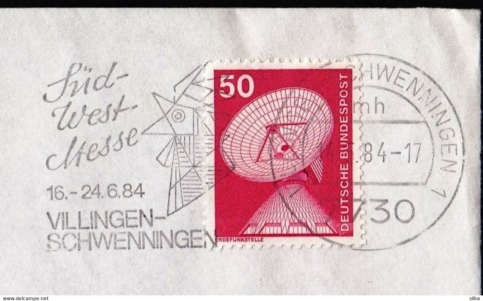 Germany Villingen - Schwenningen 1984 / Rooster / Süd West Messe / Fair / Machine Stamp - Farm