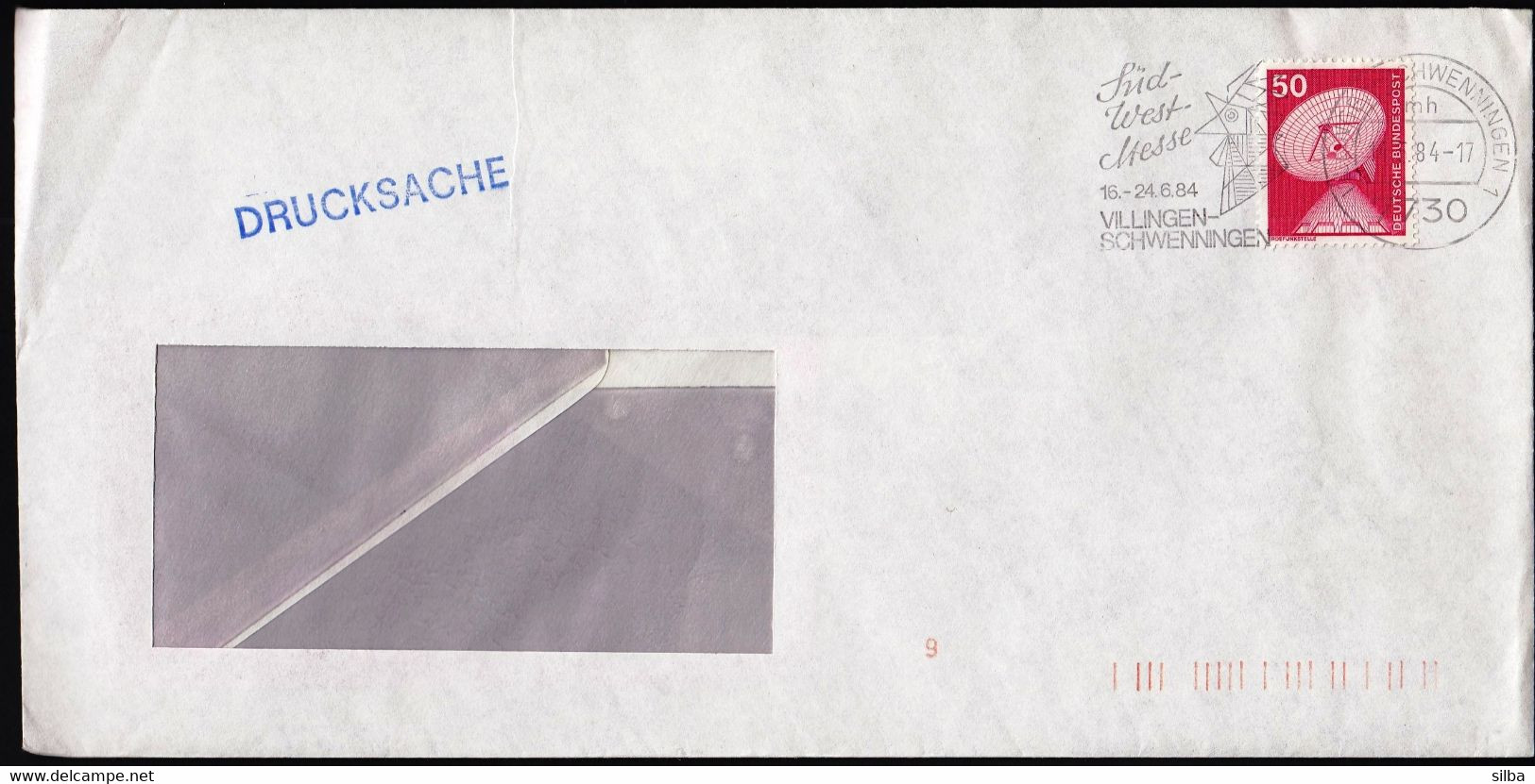 Germany Villingen - Schwenningen 1984 / Rooster / Süd West Messe / Fair / Machine Stamp - Farm