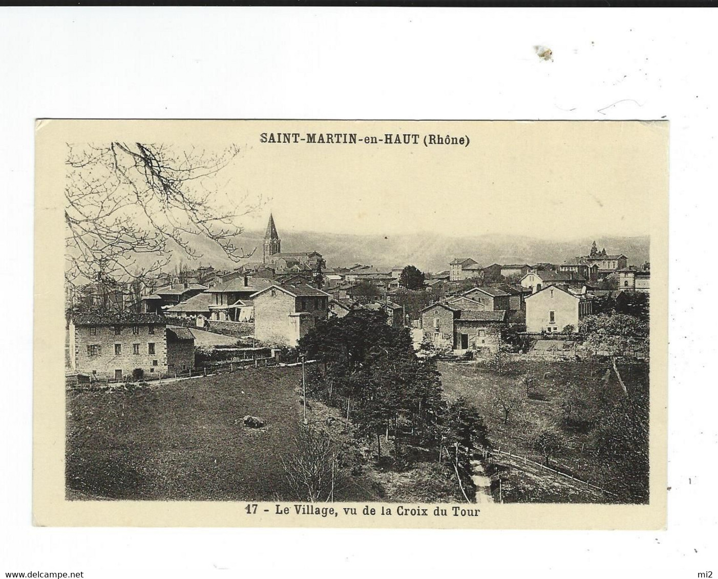 69   St Saint Martin En Haut Village Vu De La Croix Du Tour - Sonstige & Ohne Zuordnung