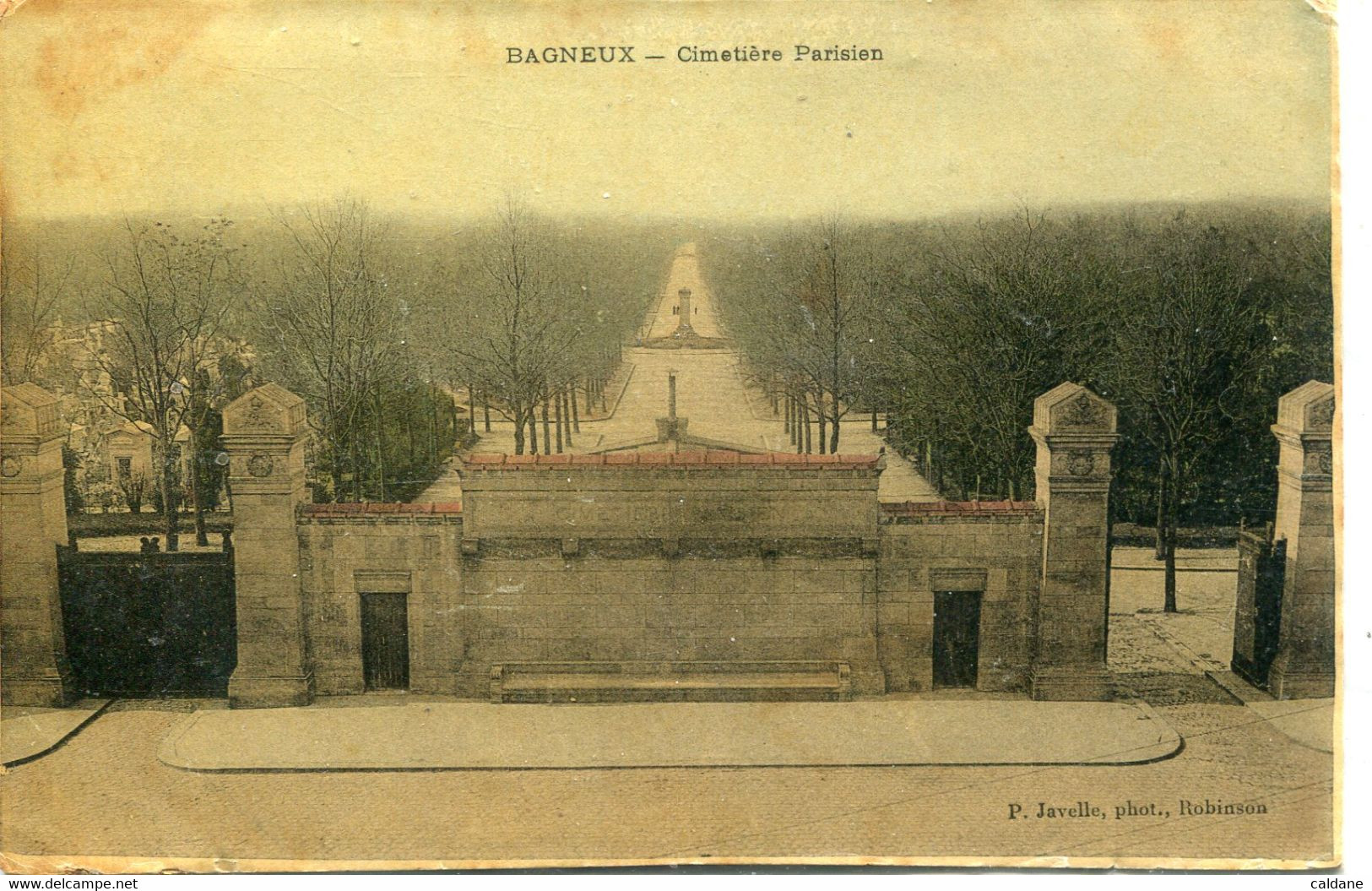 -77-SEINE Et MARNE -BAGNEUX - Cimetiere Parisien - Bagneaux Sur Loing