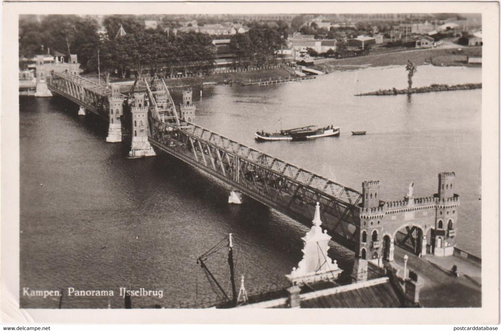 Kampen - Panorama Ijsselbrug - Kampen