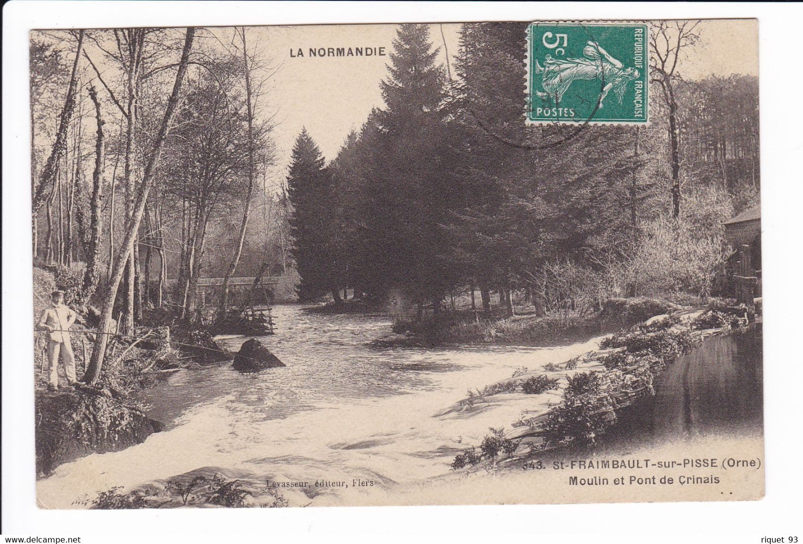 343 - St-FRIMBAULT-sur-PISSE - Moulin Et Pont De Crinais - Altri & Non Classificati