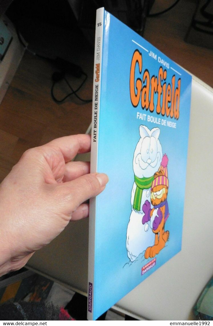 BD Garfield Tome 15 Garfield Fait Boule De Neige Jim Davis Dargaud - Comme Neuf - Garfield
