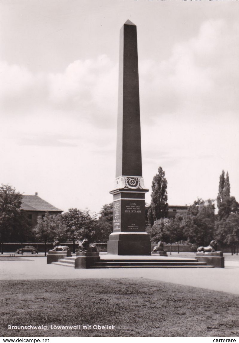 ALLEMAGNE,GERMANY,DEUTSCHLAND,BASSE SAXE,BRAUNSCHWEIG,CARTE PHOTO - Braunschweig