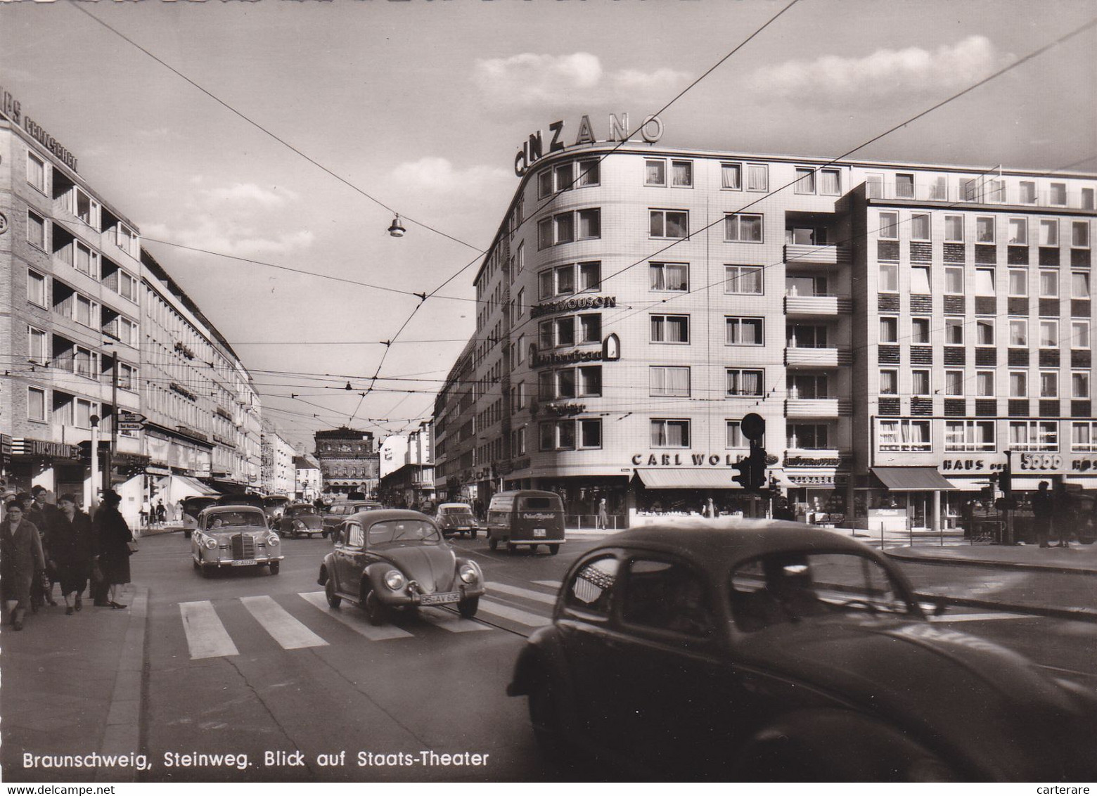 ALLEMAGNE,GERMANY,DEUTSCHLAND,BASSE SAXE,BRAUNSCHWEIG,CARTE PHOTO - Braunschweig