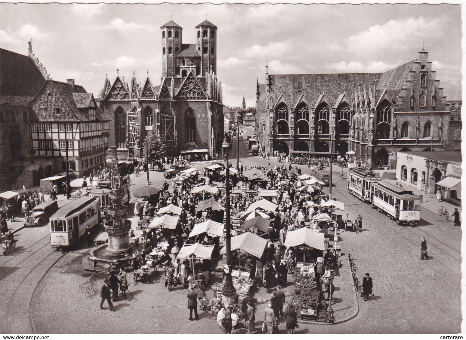 ALLEMAGNE,GERMANY,DEUTSCHLAND,BASSE SAXE,BRAUNSCHWEIG,CARTE PHOTO - Braunschweig