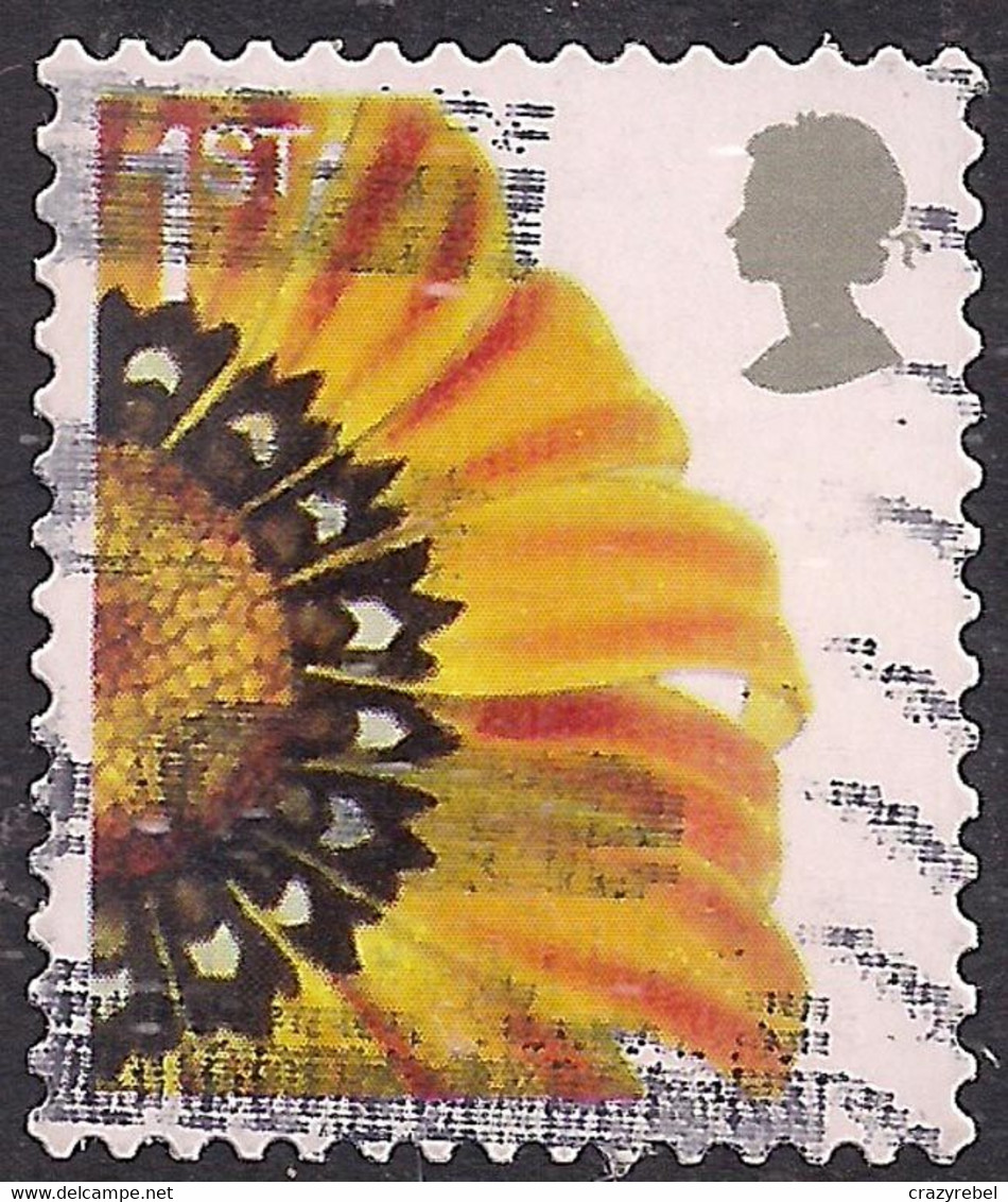 GB 2005 QE2 1st Smilers Gazania Splenden Flower Used SG 2567 ( R792 ) - Used Stamps