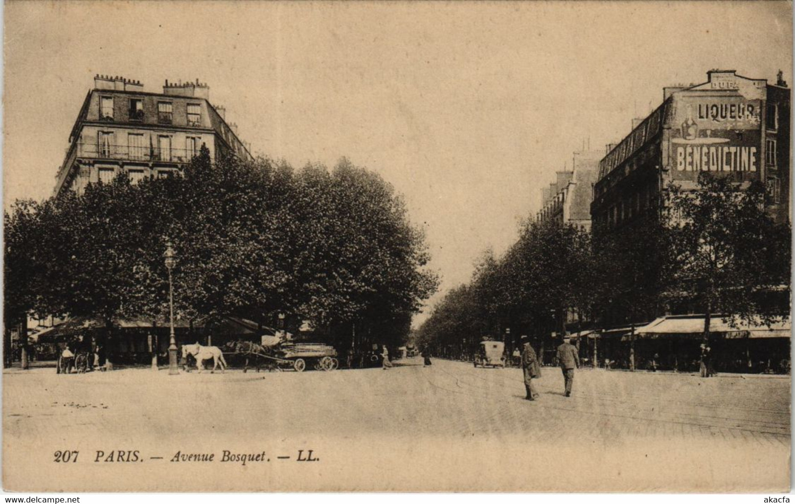 CPA Paris 7e - 207. Avenue Bosquet (55415) - Arrondissement: 07