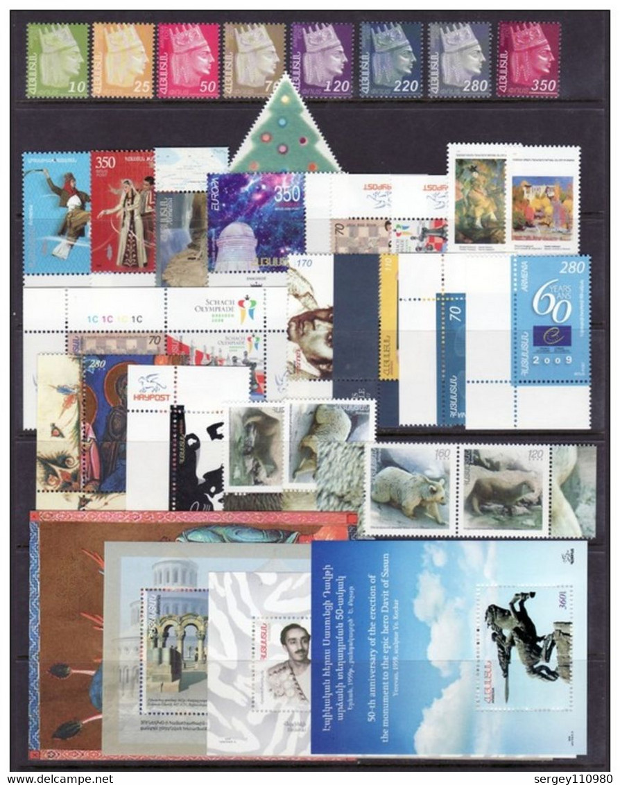 2009. Armenia. Full Year. MNH ** - Armenia