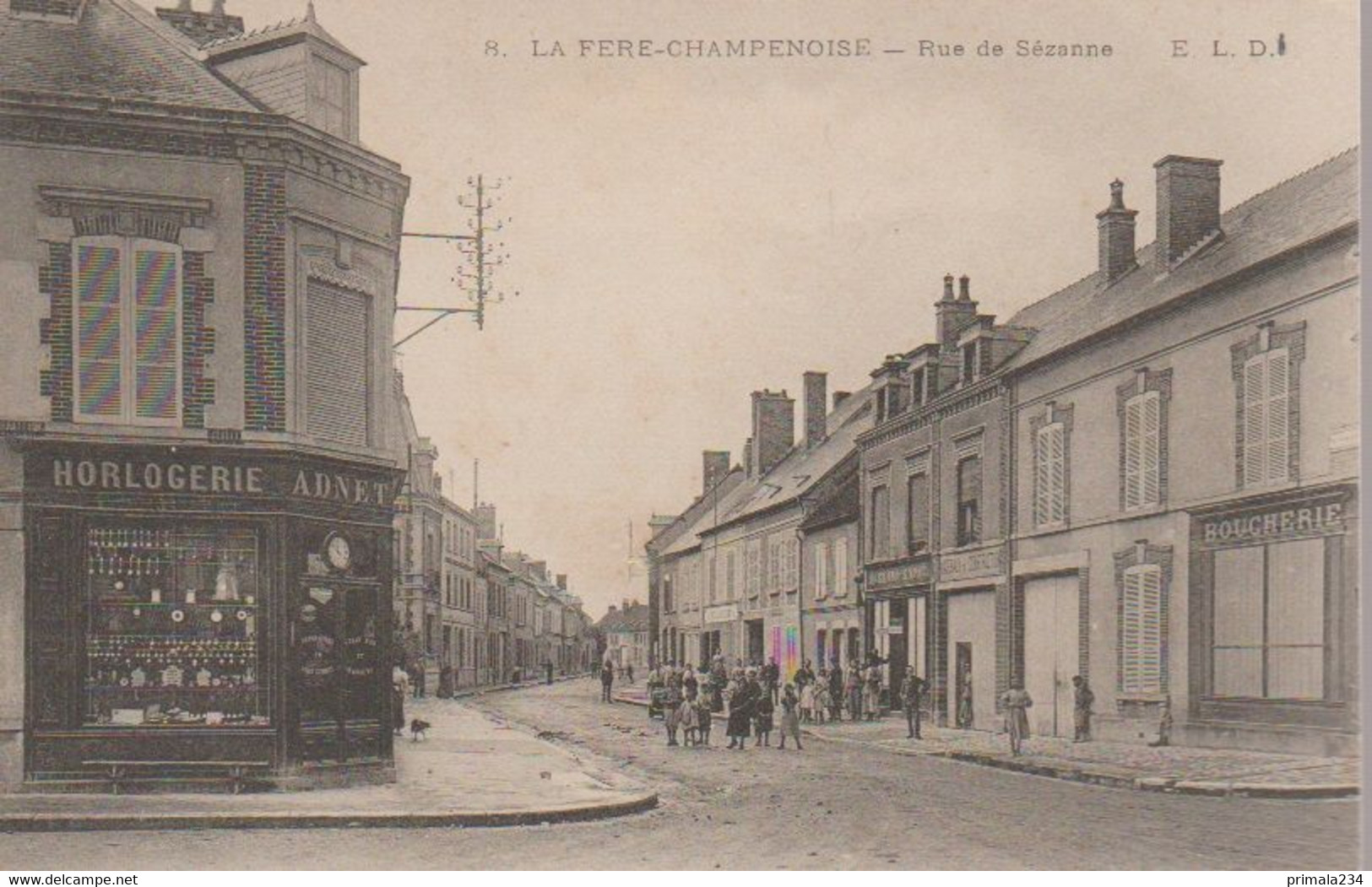 FERE - CHAMPENOISE - RUE DE SEZANNE - Fère-Champenoise