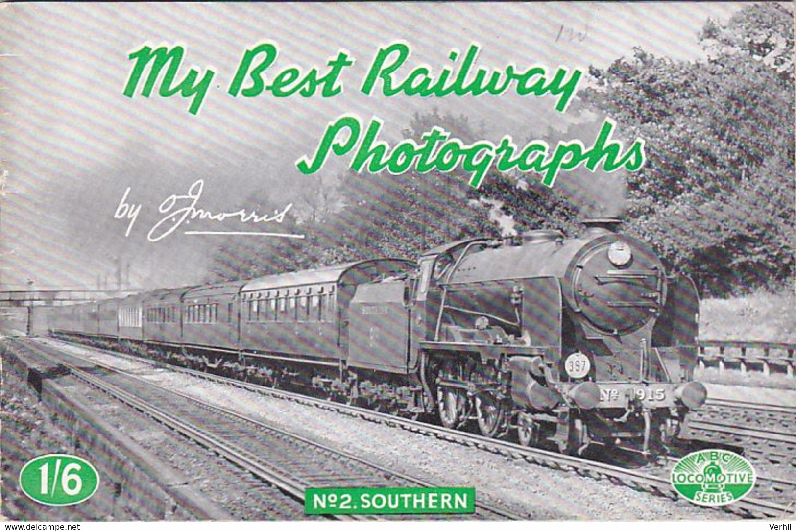 Railway Train Railway Locomotive Chemin De Fer Eisenbahn Railroad Brochure 1946 Photograph - Ferrovie & Tranvie