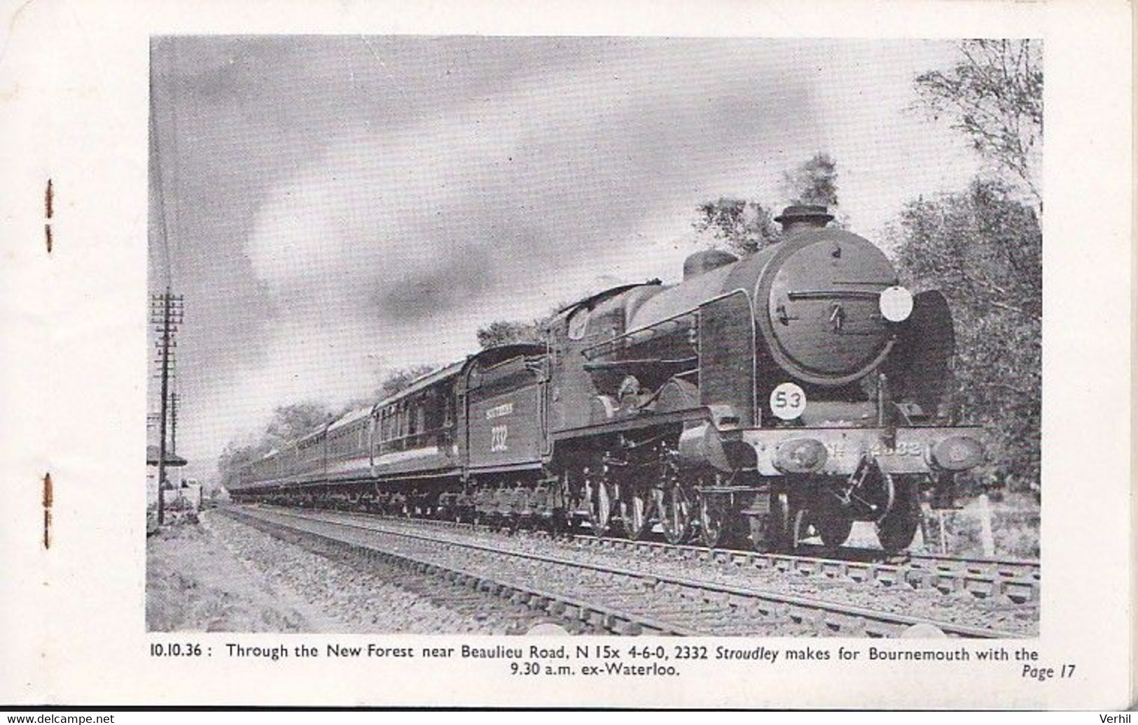 Railway Train Railway Locomotive Chemin De Fer Eisenbahn Railroad Brochure 1946 Photograph - Chemin De Fer & Tramway