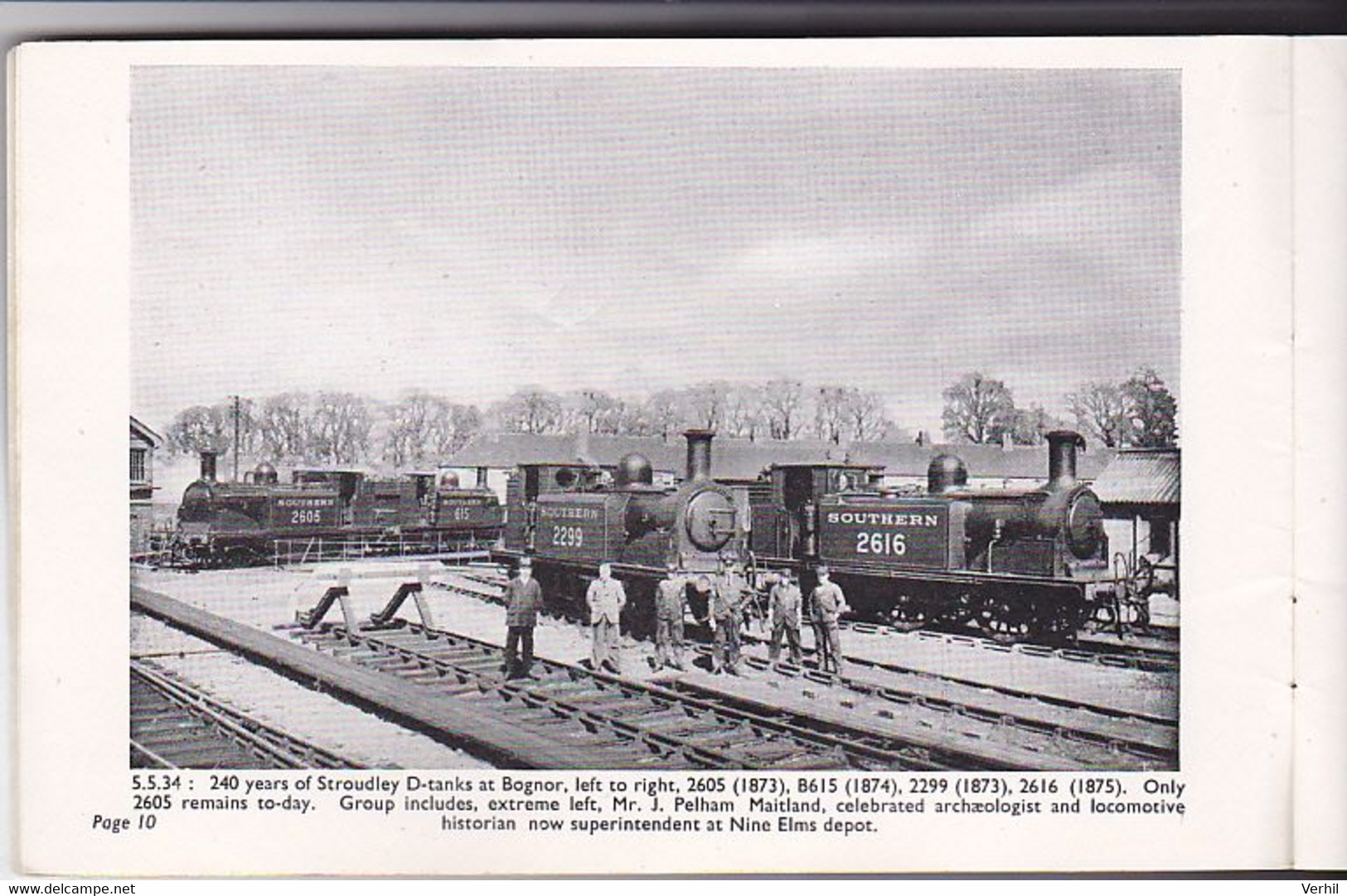 Railway Train Railway Locomotive Chemin De Fer Eisenbahn Railroad Brochure 1946 Photograph - Ferrovie & Tranvie