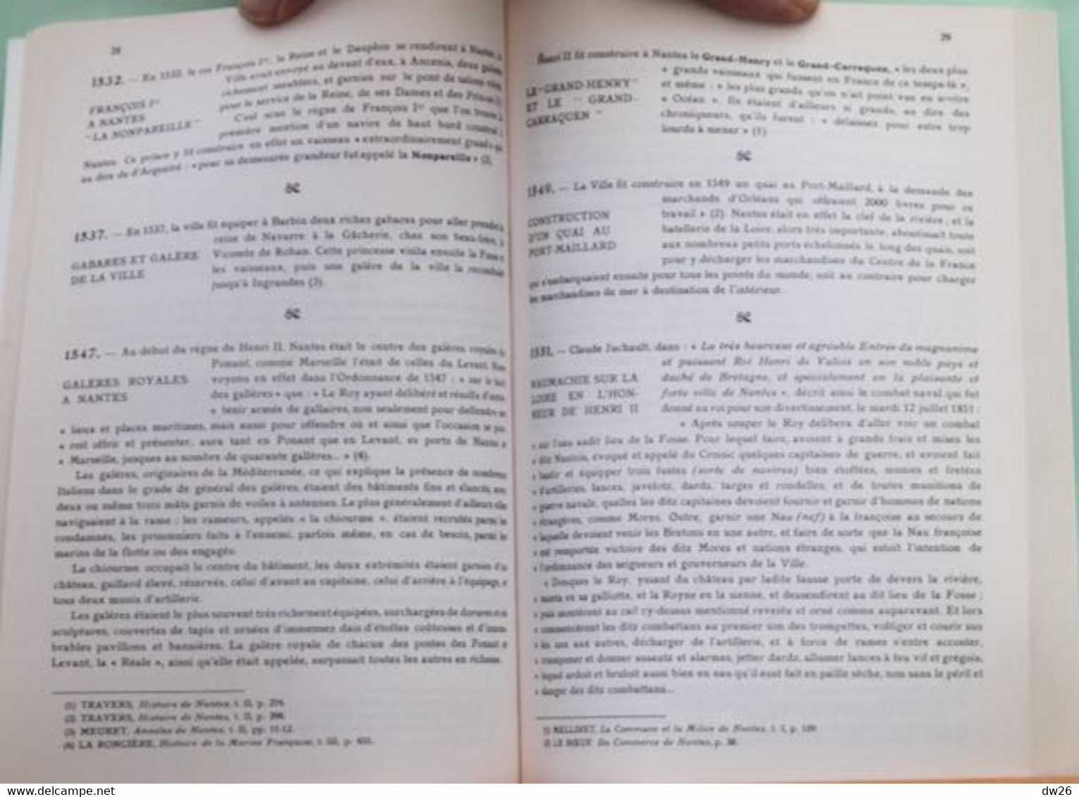 Histoire De La Marine - Marins Et Corsaires Nantais Par Paul Legrand - Edition La Découvrance (L'Amateur Averti) 1996 - Geschiedenis