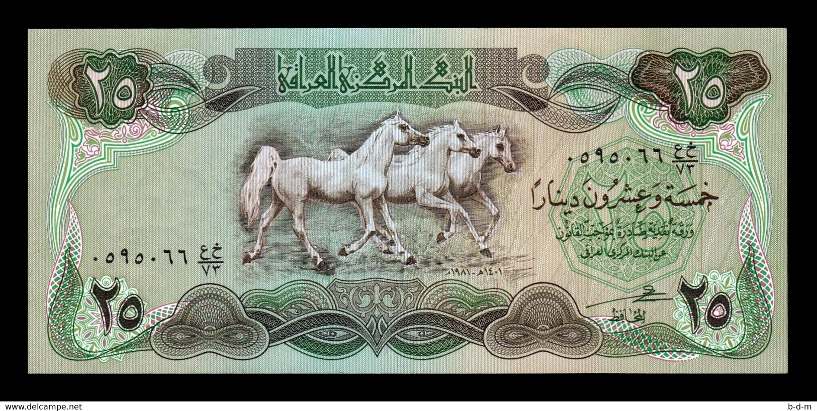 Irak Iraq 25 Dinars 1981 Pick 72a SC UNC - Iraq