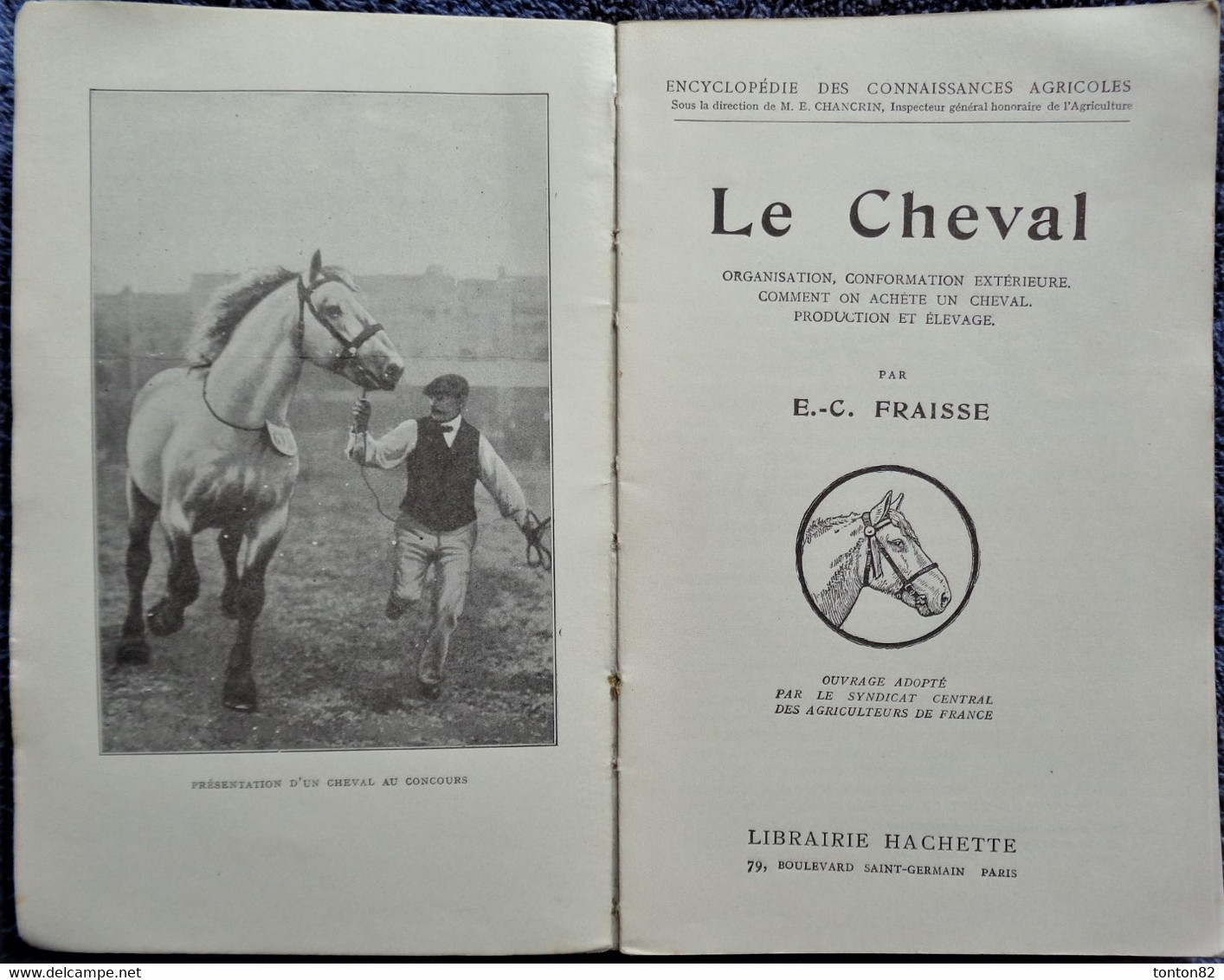 E.C. Fraisse - Le CHEVAL - Encyclopédie Des Connaissances Agricoles  - Hachette - ( 1945 ) - Nature
