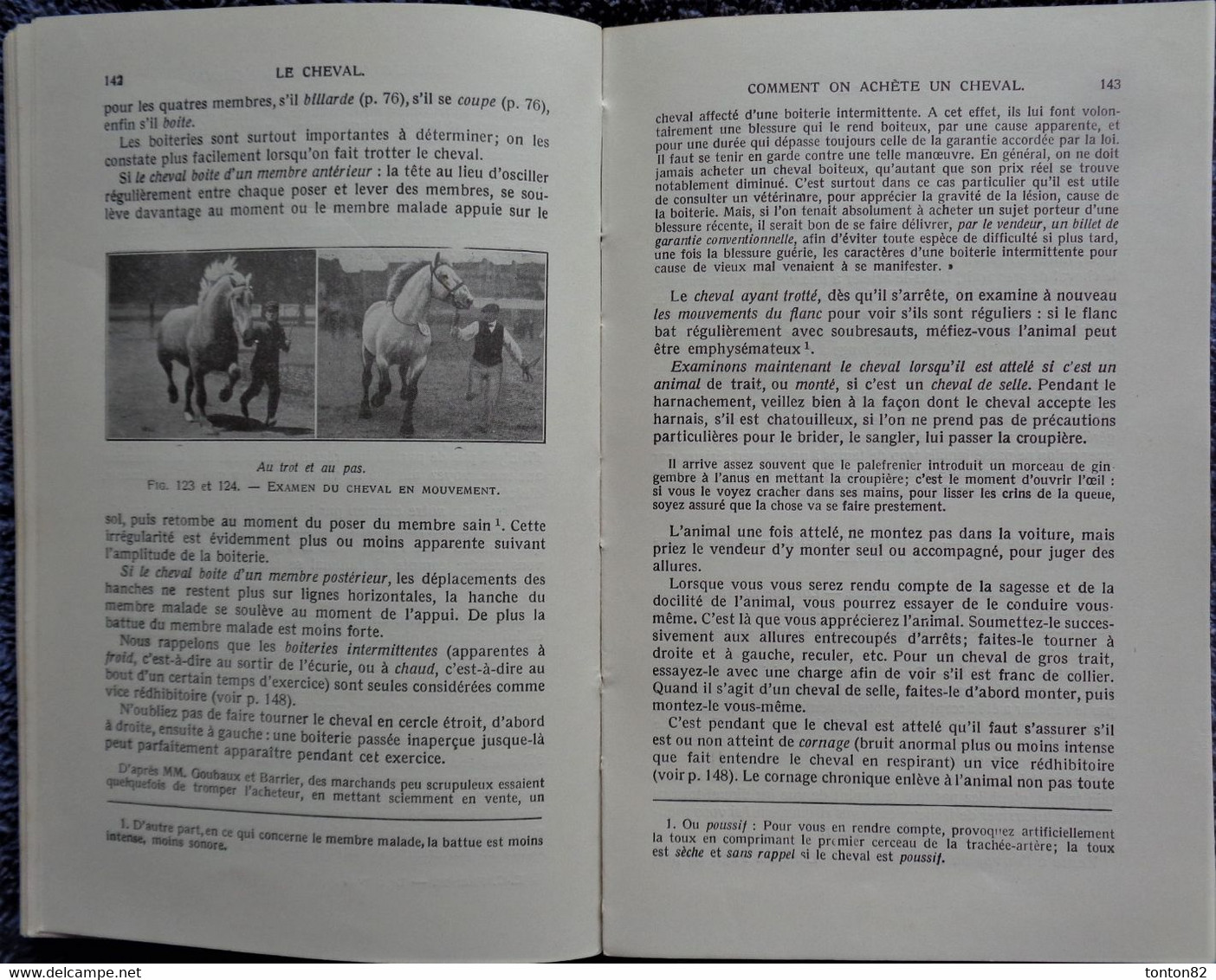 E.C. Fraisse - Le CHEVAL - Encyclopédie des connaissances agricoles  - Hachette - ( 1945 )