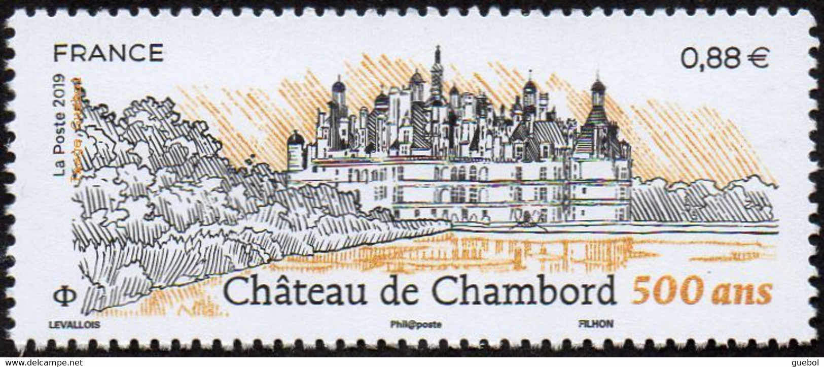 France N° 5331 - Château De Chambord 500 Ans (Loir Et Cher) - Ungebraucht