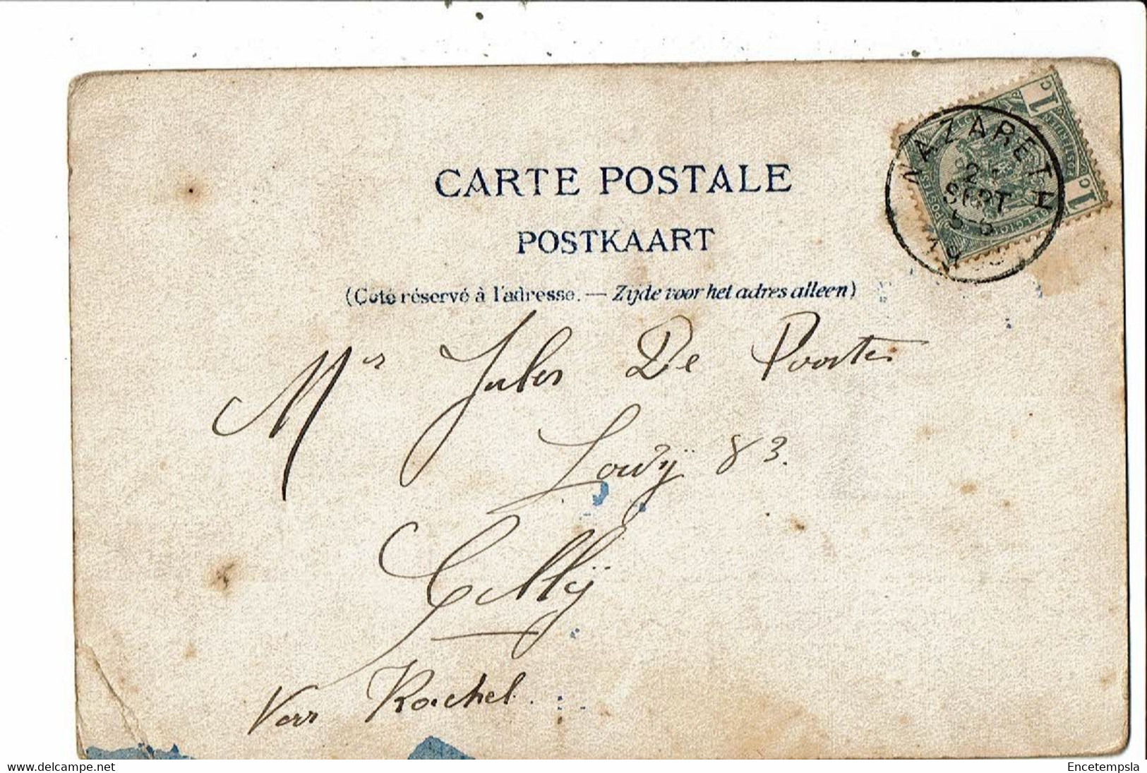 CPA-Carte Postale- Belgique- Nazareth- Gemeente Huis -début 1900VM21862dg - Nazareth