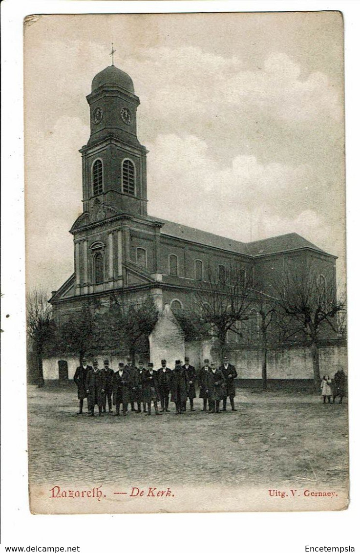 CPA-Carte Postale- Belgique- Nazareth-De Kerk -1909 VM21864g - Nazareth