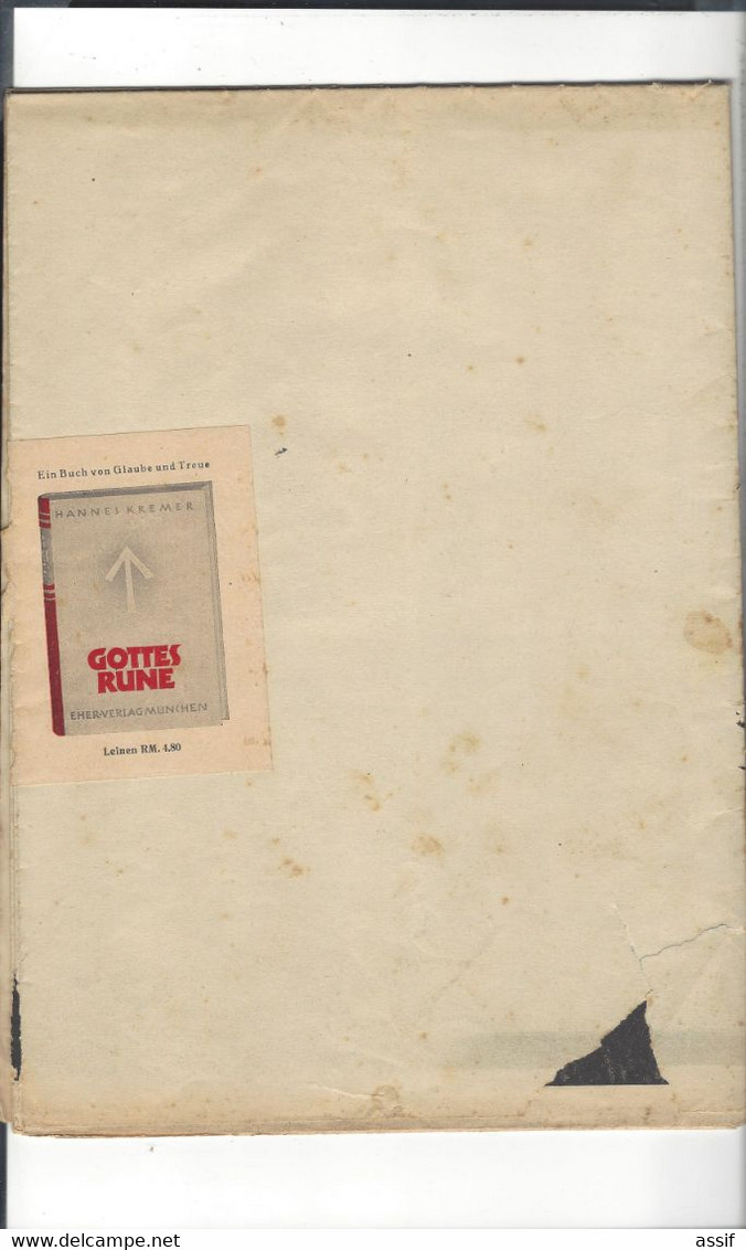WW2 Grande Affiche  ( Env.  82 X  118 Cm ) " Im Falle Eines Britischen Sieges ", édition NSDAP 1941 - Affiches