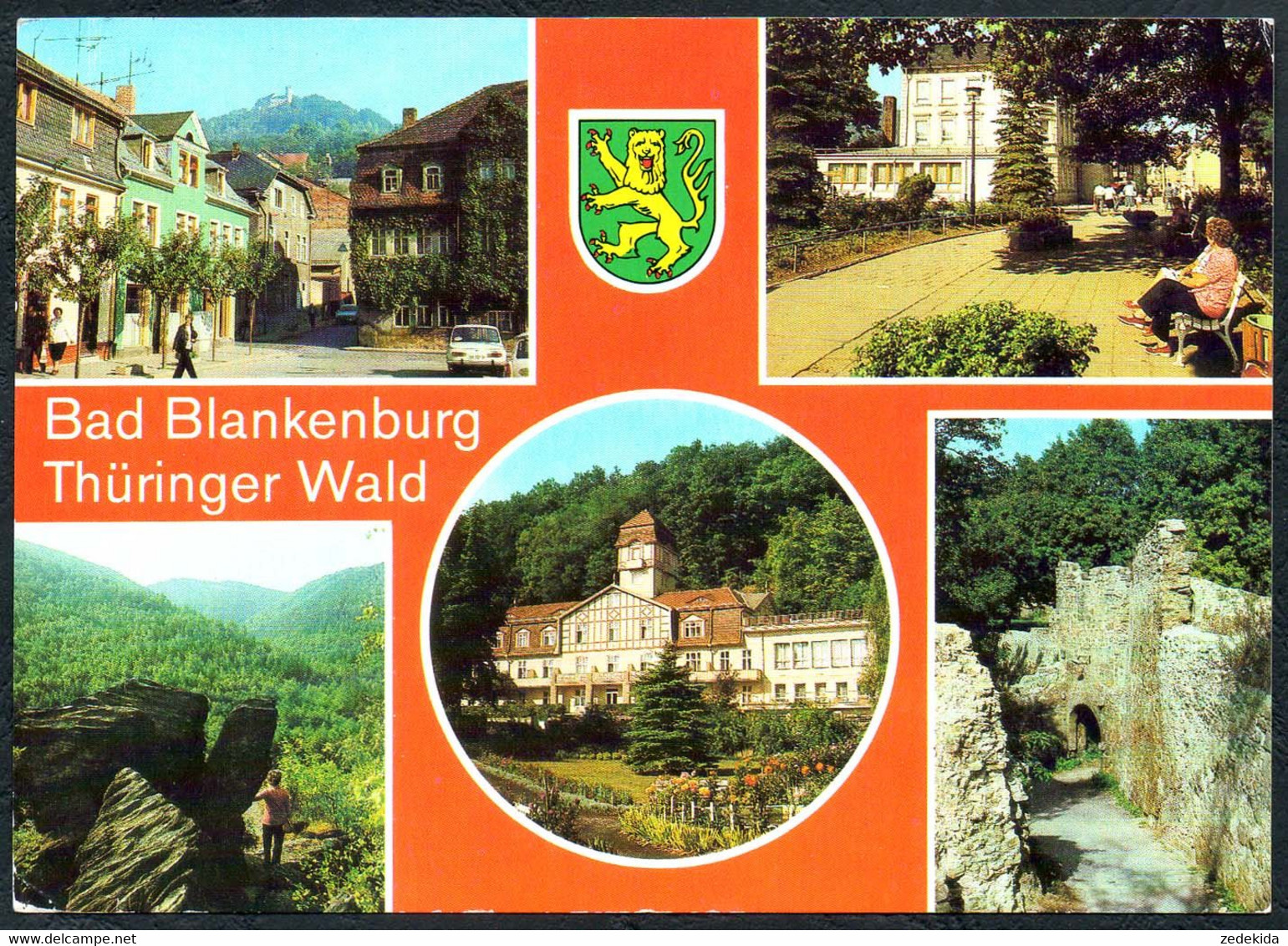 E1224 - Bad Blankenburg FDGB Heim Am Goldberg Und Greifenstein - Auslese Bild Verlag - Bad Blankenburg