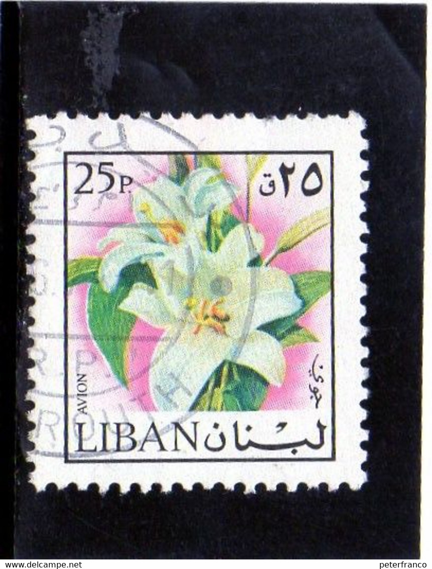 B - 1978 Libano - Fiori - Lebanon