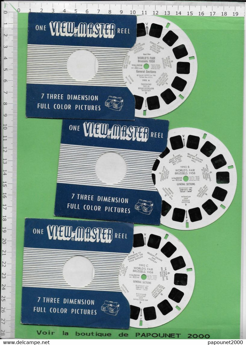 01592-E BE04 1000-Expo 58  Visionneuse View Master - Stereoscopes - Side-by-side Viewers