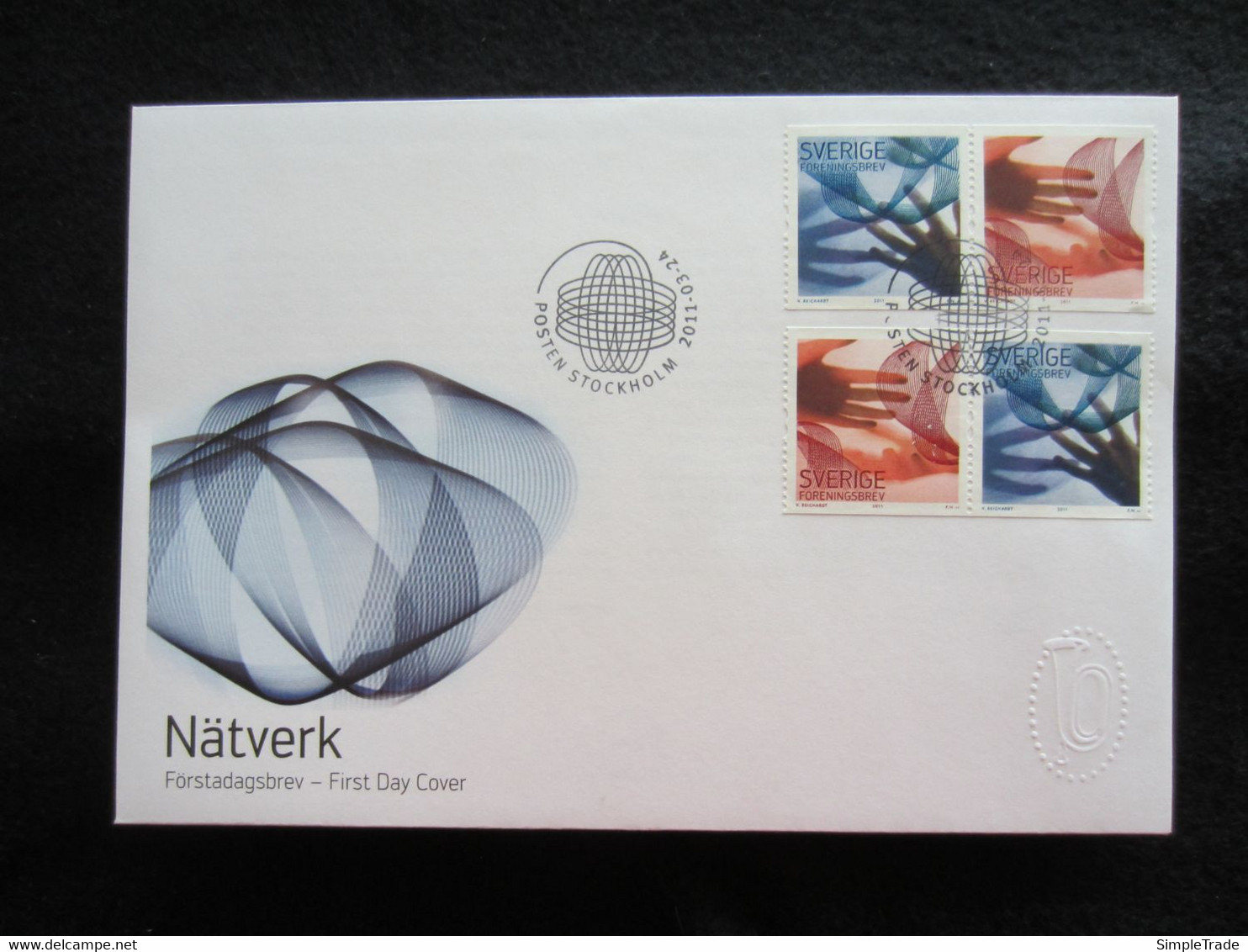 Sweden FDC 2011 Nätverk (FDC 6) - FDC