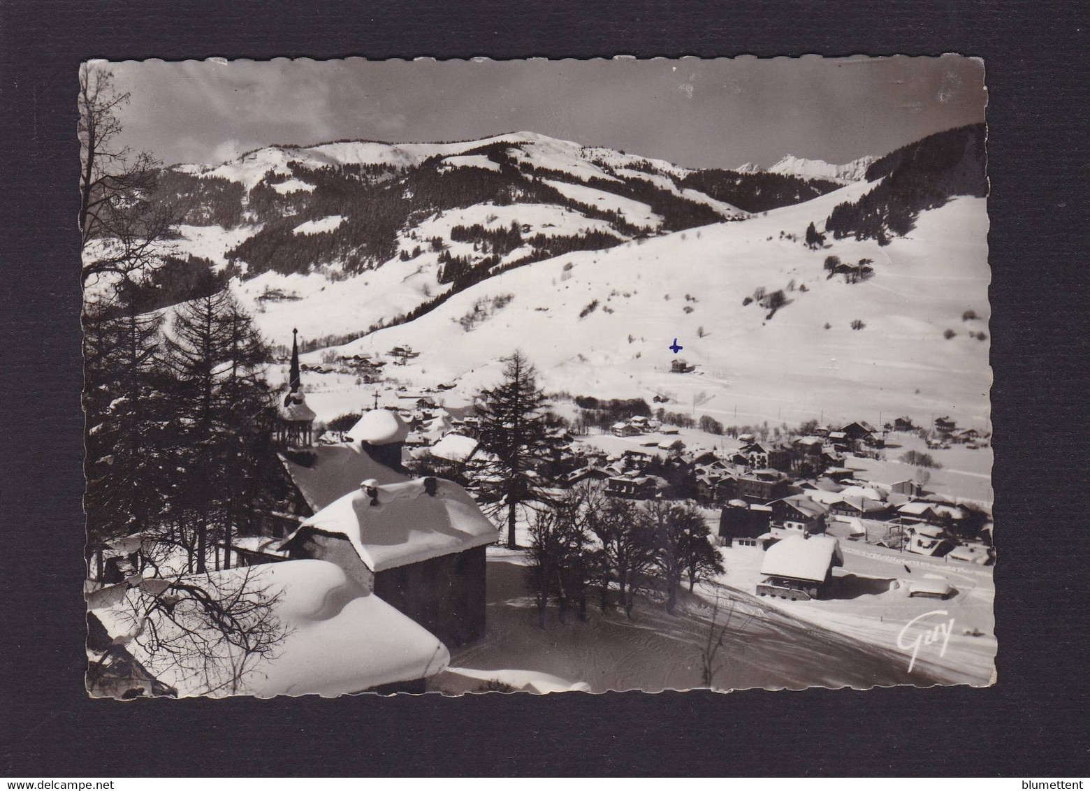 CPSM Haute Savoie 74 Megève écrite - Megève