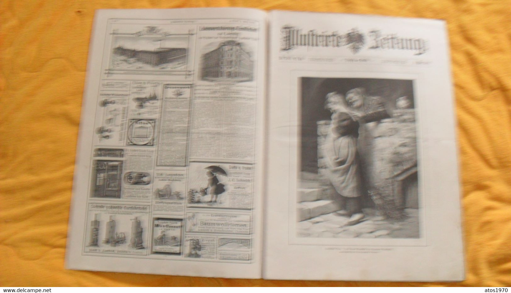 ANCIEN JOURNAL ALLEMAND ILLUSTRIRTE ZEITUNG LEIPZIG UND BERLIN...2 MARZ 1889..NR. 2383 - Otros & Sin Clasificación